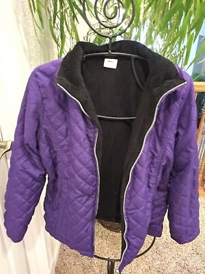 #ad Fleece Lined Jacket Size Med $13.00