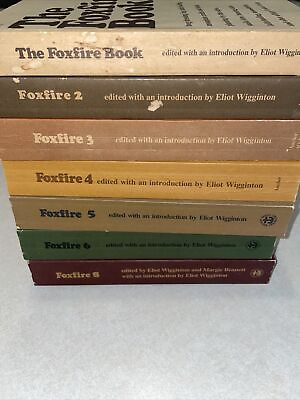 #ad Vintage Set FIREFOX Books 1 8 missing Vol 7 APPALAHICHIAN Survival Homesteading $129.99