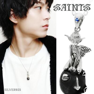 #ad Berserk Saints Puck amp; Beherit Necklace Silver 925 Zirconia Order Made Japan NEW $327.00