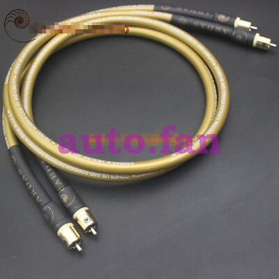 #ad 2PCS for new Cadas GOLDEN 5 C HiFi fever RCA audio cable signal cable $102.42