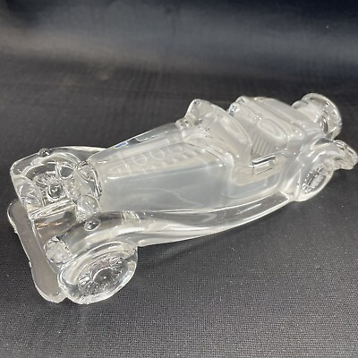 #ad Mikasa 500k Mercedes Crystal Lead Glass Car Paperweight Collectible $59.95