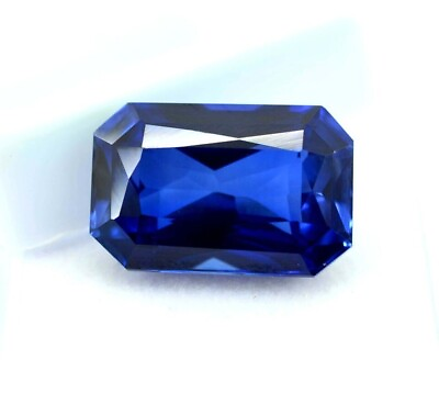 #ad 26 Ct NATURAL Blue Kashmiri Sapphire CERTIFIED Unheated Loose Gemstone NEW $27.34