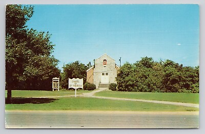 #ad Fort Story Virginia The Chapel Of St. Theresa Chrome Postcard 1299 $2.09