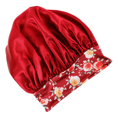 #ad Decorative Elastic Sleeping Hat Adjustable Elastic Sleeping Cap Beanie Sleeping $9.48