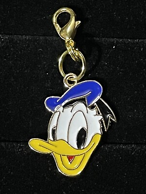 #ad Disney Donald Duck Enamel Charms Pendant For Bracelet Necklaces Keychain $3.89