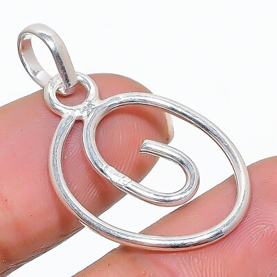 #ad Traditional Look Gemstone Handmade 925 Steling Silver Jewelry Pendant 1.30quot; $5.87