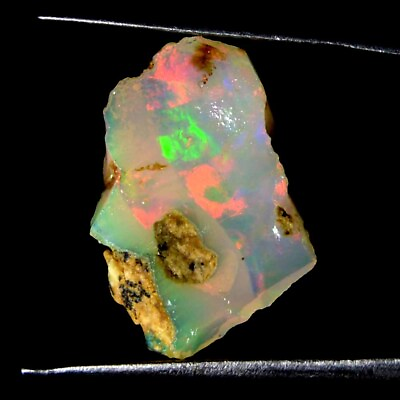 #ad 06.25 Cts 100% Natural Ethiopian Welo Opal Rough Cabochon 13x20 mm Gemstone GE62 $8.27