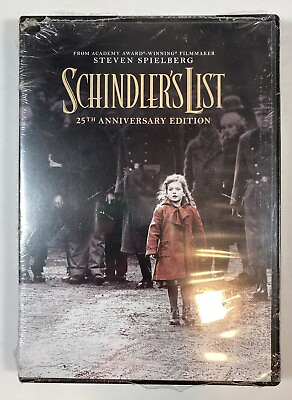 #ad Schindler#x27;s List 25th Anniversary Ed. **New Sealed DVD SET ***SOME SHRINK TEARS $10.85