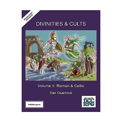 #ad OSRDAN Games DCC RPG Divinities amp; Cults Vol. II Roman amp; Celtic EX $15.00