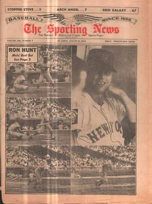 #ad The Sporting News Newspaper May 9 1964 Frank Howard $16.95
