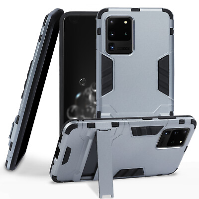 #ad Dual Layer Drop Protective Case Cover KickStand for Samsung Galaxy S20 Ultra 5G $16.14
