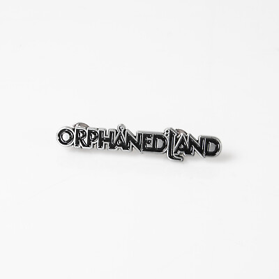 #ad ORPHANED LAND LOGO METAL PIN BADGE $15.88