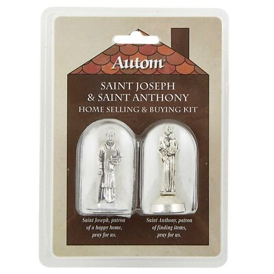 #ad Saint Joseph Saint Anthony Home Selling Buying Kit with Statues amp; Instructions $10.99