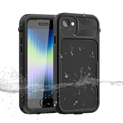 #ad For iPhone SE 3rd 2nd 2022 2020 7 8 Waterproof Case Shockproof Heavy Duty Cover $16.99