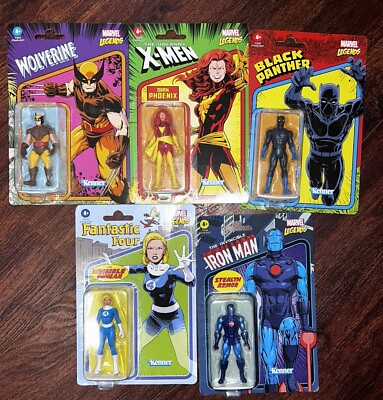 #ad 5 Kenner Marvel Legends Retro Lot of 5 Action Figures 3.75quot; New Sealed HASBRO $40.00