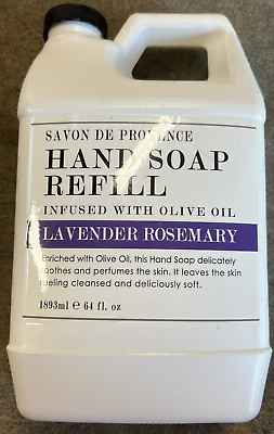 #ad Home amp; Body Co. Savon de Provence Lavender Rosemary Purple Label Refill 64oz $31.99