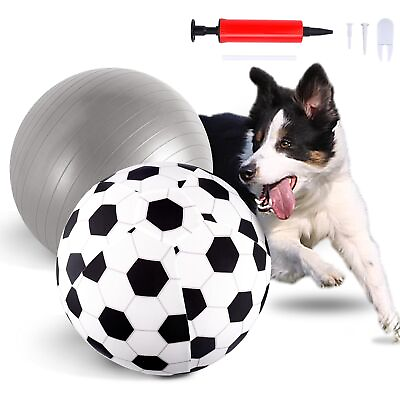 #ad Herding Ball for Dogs 10 Dog Soccer Ball with Cover Tools Large Horse Ball To $29.23
