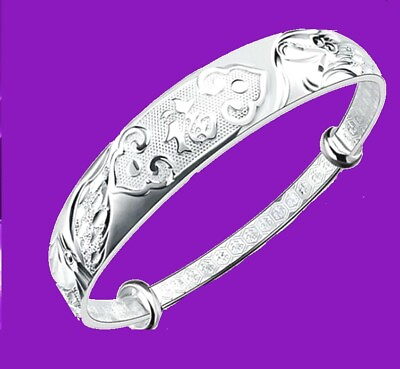 #ad Nice Dragon Pheonix Women#x27;s 925 Sterling Silver Bracelet Bangle Fashion Jewelry $14.99