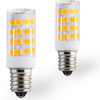 #ad E12 LED Bulb 4W Dryer Drum Light Bulb 2700K Warm White C7 Candelabra 120V f... $16.19