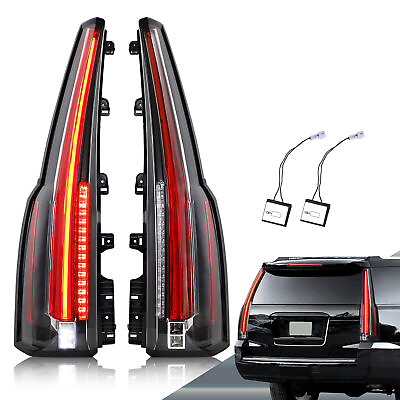 #ad Pair LED Tail Lights For Chevrolet Suburban Tahoe 2015 2020 VLAND USA $379.99