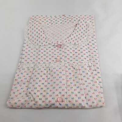 #ad Vintage 1960#x27;s Women#x27;s Mid Length Pajamas Floral Multi Color Size M $20.00