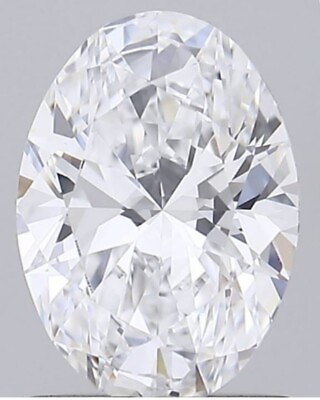 #ad Lab Grown Diamond 1.25 ct Clarity VS1 Color D Shape Oval Jewelry Diamond. $569.99
