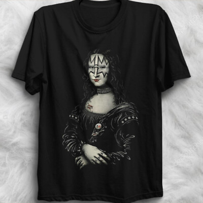 #ad The Spaceman Space Ace Frehley T shirt Mona Lisa Kiss Gene Simmons Paul Stanley $16.99