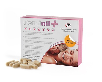#ad Feminil Pills Natural NIB 4 2026 1 Month Supply FAST SHIPPING from USA $24.95