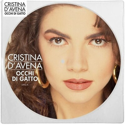 #ad Cristina D#x27;Avena Occhi Di Gatto Occhi Di Gatto Picture Disc Used Very Goo $21.74
