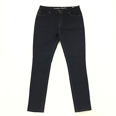 #ad i Jeans by Buffalo Women#x27;s 34 Urbania Skinny Dark Blue Cotton Blend Stretch $17.95