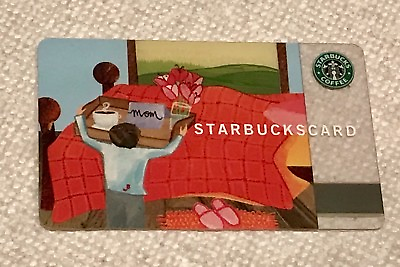 #ad 2003 STARBUCKS “Mother’s Day” Breakfast in Bed Card NEVER USED PIN INTACT 6015 $7.99