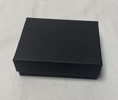 #ad 3 5 8 X 2 5 8 X 1 1 4 Black Swirl Jewelry Box by Paper Mart 200 Count $90.99