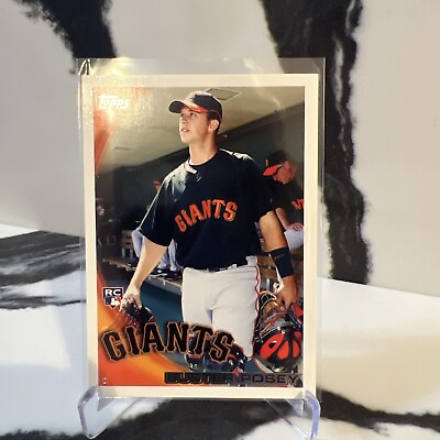 #ad 2010 Topps #2 Buster Posey RC $10.99