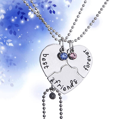 #ad Bff Friendship Gifts Best Necklace Chokers for Women Alloy $10.12