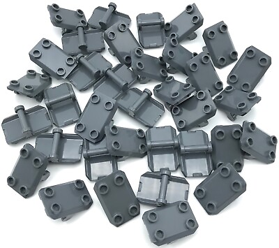 #ad Lego 35 New Dark Bluish Gray Plate Modified 2 x 3 Inverted with 4 Studs $29.99