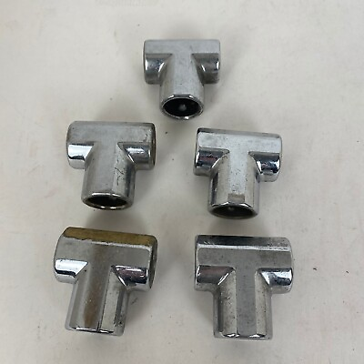 #ad Boat Hand Rail Fittings 90 Degree Tee Flat Surface Stainless Steel 15 16quot; ID $14.67