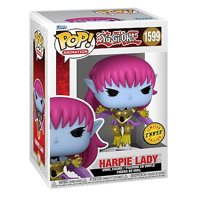 #ad Funko Yu Gi Oh S5 POP Harpie Lady CHASE Vinyl Figure NEW IN STOCK $39.99