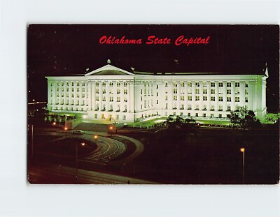 #ad Postcard Oklahoma State Capitol Oklahoma City Oklahoma USA $9.95