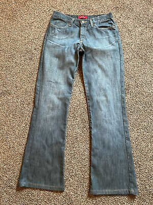#ad Indian Rose Chita Jeans Blue Size 28 Y2K GBP 30.00