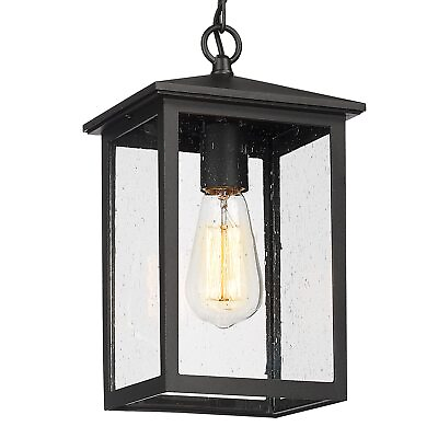 #ad Outdoor Pendant Lighting Porch Style Farmhourse 1 Light Outside Hanging Lant... $36.81