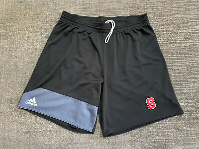 #ad Stanford Cardinal adidas Athletic Shorts Basketball Logo Drawstring Black XL $19.99