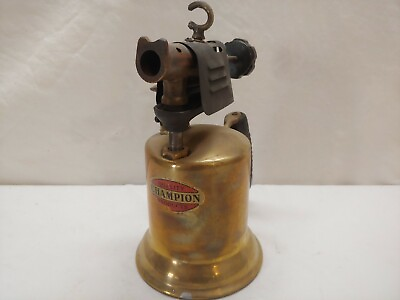 #ad Antique Quality Champion Products Brass Blow Torch $24.95