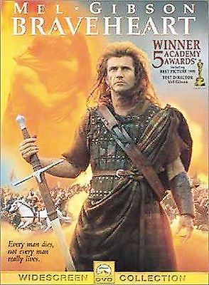 #ad Fastshipping🇺🇲Braveheart DVD 2000 Widescreen NEW $9.99