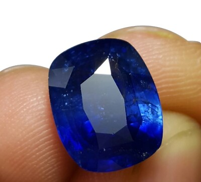 #ad 8.00 Ct Blue Sapphire Gemstone Unheated and Untreated Neelam Stone Unisex $59.00