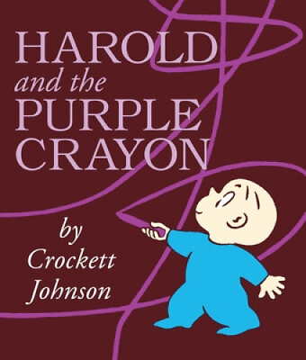 #ad Harold and the Purple Crayon Board book by Crockett Johnson $11.89
