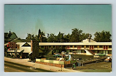 #ad Redding CA North Gate Lodge Motel California Vintage Postcard $7.99