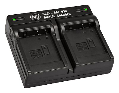 #ad DMW BLC12 Dual Bay Battery Charger for Lumix DC FZ1000 II DC G95 DMC GX8 D... $22.29