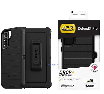 #ad Otterbox Defender Pro Series Case Holster for Samsung Galaxy S21 5G Only Black $16.95