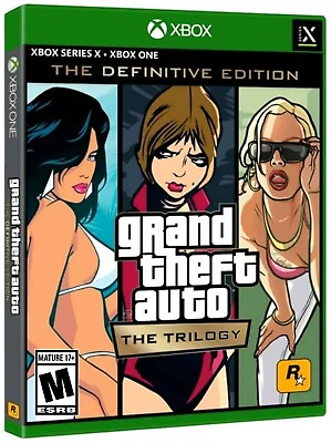 #ad #ad Grand Theft Auto The Trilogy XBox One Series X The Definitive Edition New $29.99