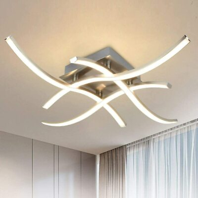 #ad LED Ceiling Light Fixture Modern 4 Light Kitchen Island Pendant Light Bedroom $55.58